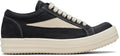 RICK OWENS Black Temple Vintage Sneakers