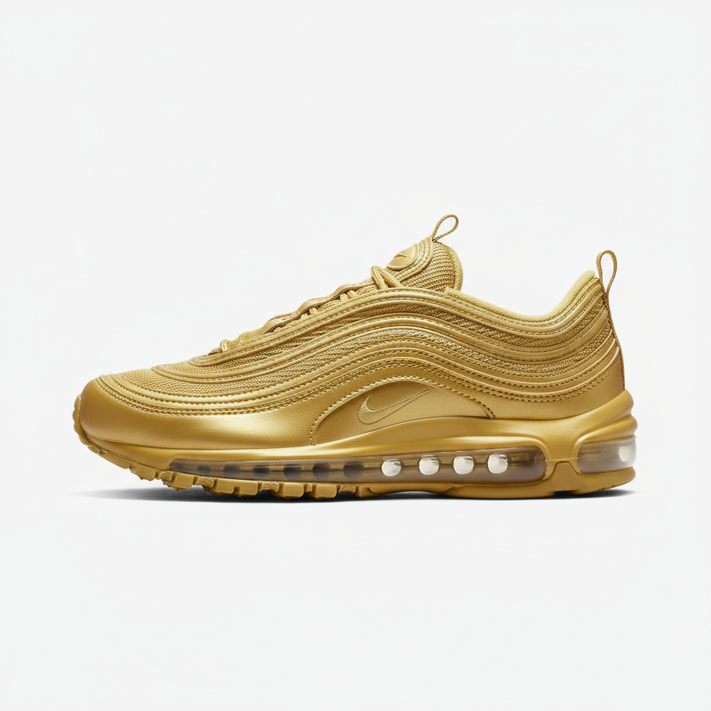 Nike Air Max 97 Gold side view