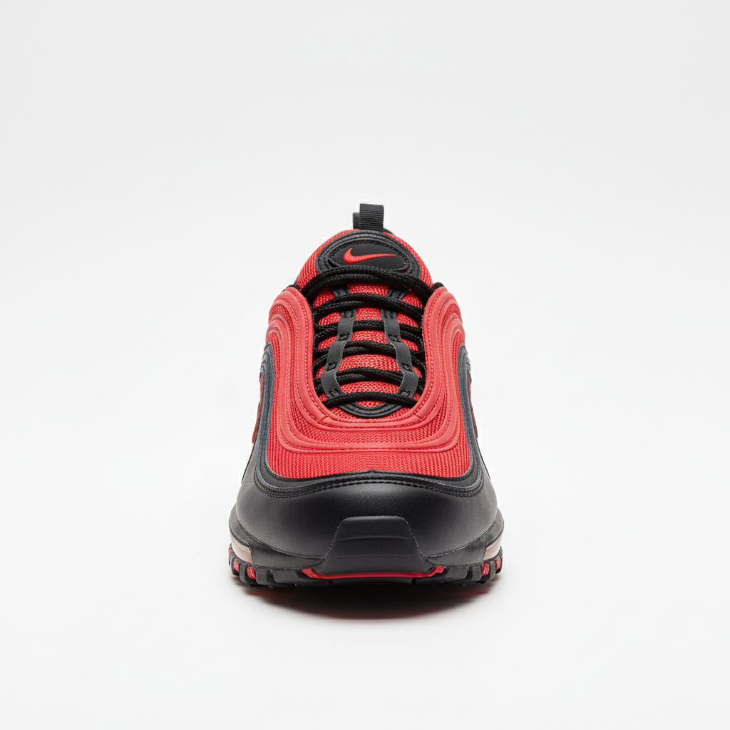 Nike Air Max 97 University Red Black front view