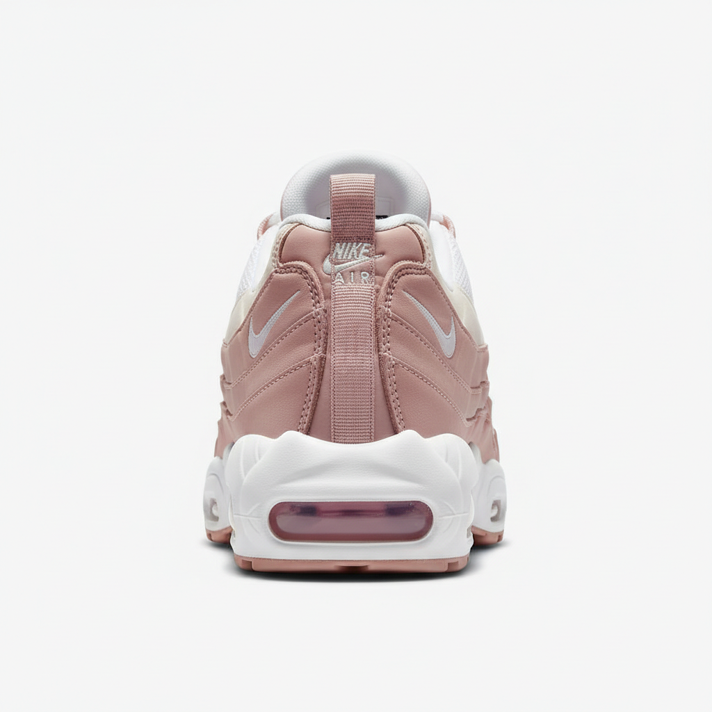 Nike Air Max 95 Pink White back view