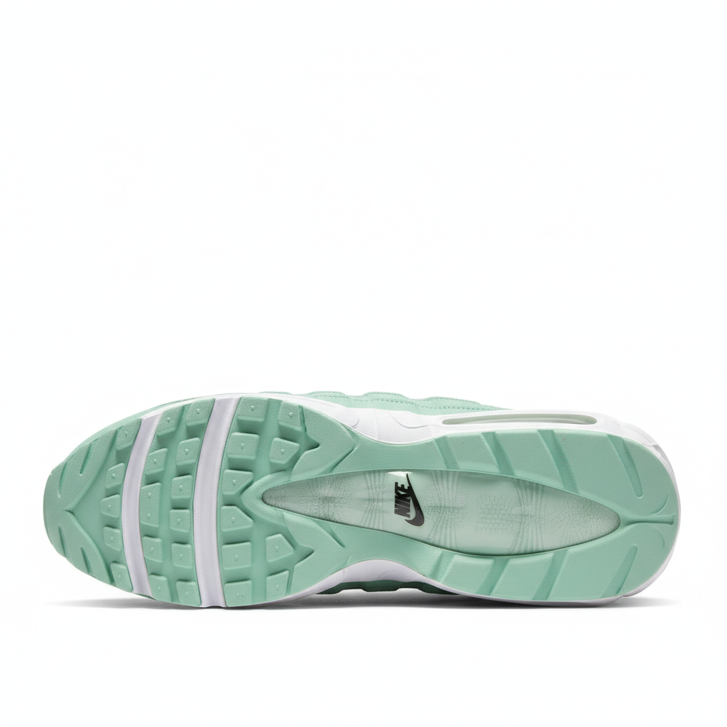 Nike Air Max 95 Mint Green White sole view
