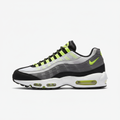 Nike Air Max 95 Neon Yellow Black sneaker side view